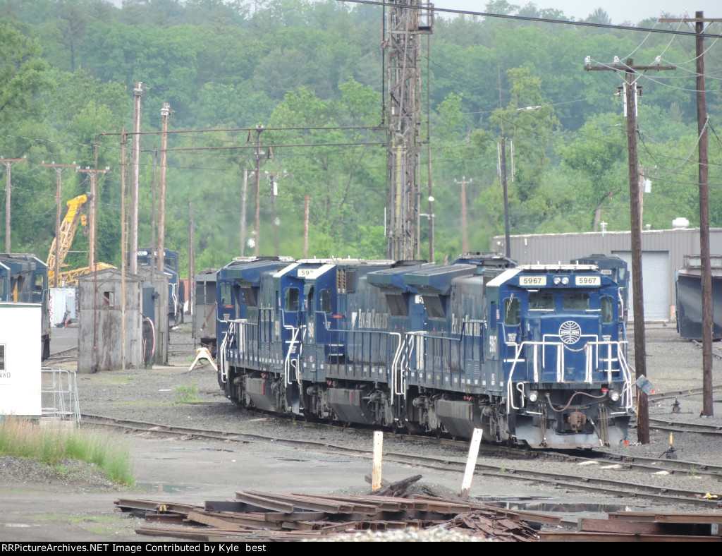 Engines at E. Deerfield 